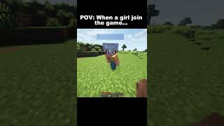 Funniest Minecraft Moments With a Female Player indiangamer hindigameplay minecraftfunny funny [upl. by Beverlee382]