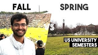 FALL or SPRING Semester  Advantages and Disadvantages  MS in the US [upl. by Supmart49]