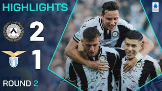 UDINESELAZIO 21  HIGHLIGHTS  Lucca and Thauvin seal massive win for hosts  Serie A 202425 [upl. by Adnof]