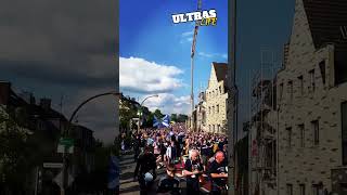 Scottish fans marching through Cologne  Scotland vs Switzerland Euro 2024 [upl. by Fowler]