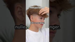 Comment passer de cheveux éclatés a banger ‼️🔥hair haircut hairstyle barber barbershop [upl. by Mhoj]