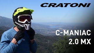 Bobby Root rides CManiac 20 MX  new endurodownhill reference fullface helmet by CRATONI [upl. by Aurelia]