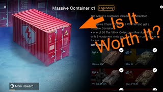 Opening 3 Massive Containers WotB [upl. by Ogata]