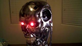 T800 Combat Edition Terminator Endoskeleton skull [upl. by Ivor]