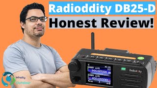 The Best DMR Mobile Ham Radio Radioddity DB25D Review [upl. by Imik]