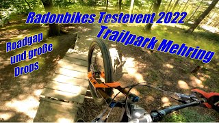 radonbikes Testevent 2022 im Trailpark Mehring  Swoop 100 90 Deft fast alle Lines forbidden [upl. by Labannah523]