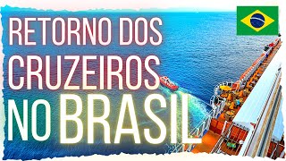 CRUZEIROS VOLTARÃO A OPERAR NO BRASIL  Temporada de cruzeiros no Brasil voltará em 2021 [upl. by Timothea]