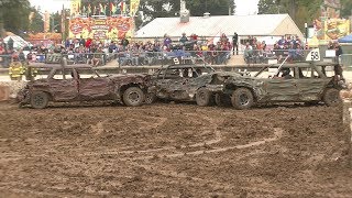 FULL SIZE WIRE SANDWICH FAIR DEMOLITION DERBY 2019 [upl. by Missi479]