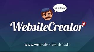 Website Creator So einfach erstelle ich meine eigene Webseite [upl. by Airdnas]