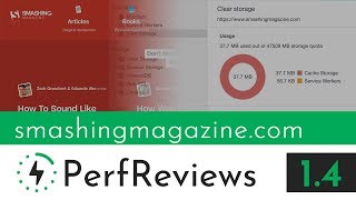 Análisis de web performance de smashingmagazinecom  PerfReviews 14 [upl. by Geier94]