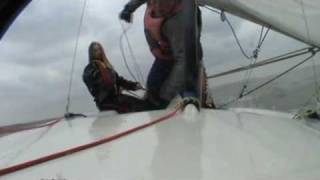 RS400 kite hoist goes badly wrong [upl. by Dodi]