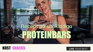 Gör egna proteinbars med chokladsmak  Recept steg för steg [upl. by Mccoy689]