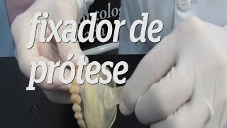 Saúde da boca fixador de prótese [upl. by Etnoid685]