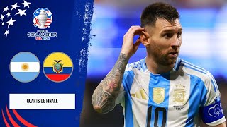 COPA AMERICA 2024  ARGENTINE 🇦🇷 vs ÉQUATEUR 🇪🇨FIFA 23 [upl. by Amabil]