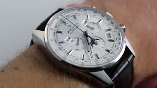 Zenith El Primero 410 Ref 03209141001C494 Watch Review [upl. by Narik]