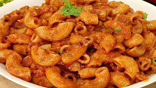 Why Everyone Is Making This Tomato Macaroni Pasta  Easy Tomato Pasta Recipe [upl. by Eevets436]