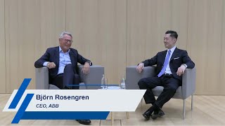 Björn Rosengren CEO ABB [upl. by Emmott]