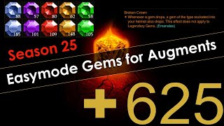 Diablo 3 Season 25 How to Easily Get Gems for Augments [upl. by Zachar]