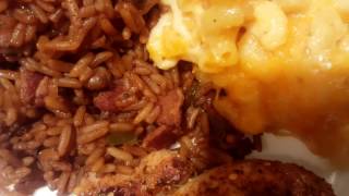 Bahamian Pigeon Peas and Rice ALotABitOfCooking [upl. by Ariamoy]