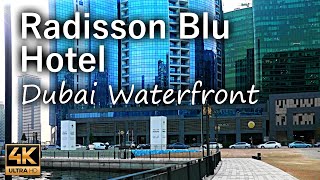 Radisson Blu Hotel Dubai Waterfront  Dubai UAE  4K [upl. by Kenlee253]