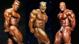 Dorian Yates1993 vs Jay Cutler2009 vs Phil Heath2011 [upl. by Barbra]