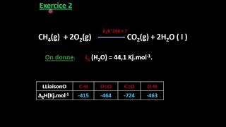 Thermochimie  Exercice 2 Enthalpie de liaison شرح مبسط [upl. by Niajneb990]