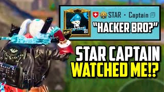 STAR CAPTAIN WATCHED FEITZ SNIPE IN EUROPE ACE DOMINATOR  PUBG Mobile [upl. by Acinyt679]