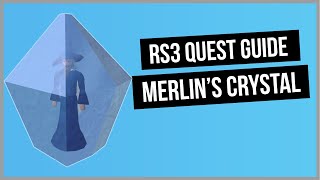 RS3 Merlins Crystal Quest Guide  Ironman Friendly  RuneScape 3 [upl. by Ennadroj]