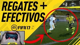 LOS REGATES MÁS EFECTIVOS DE FIFA 17 [upl. by Nirag]