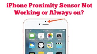 Proximity Sensor Not Working and Always On after Screen replacement on iPhone 7 8 in iOS 13 [upl. by Lezirg282]