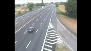 Incidente auto contromano in autostrada [upl. by Shulman]