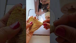 Sewing Tips And Tricks For Comfy Latkan With Kiran Lace In Few Steps  Tassel Making Ideas Shorts [upl. by Gona265]