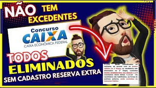 URGENTE  CONCURSO CAIXA NÃO TERÁ CADASTRO RESERVA DE EXCEDENTES  NINGUÉM TE FALA ISSO [upl. by Fugazy777]