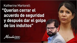 Katherine Martorell “Querían cerrar el acuerdo de seguridad y después dar el golpe de los indultos” [upl. by Yarased620]