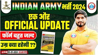 Indian Army 2024 Army Official Update  Army Online Form Date  Age Limit  Info By Dharmendra Sir [upl. by Secnarf802]