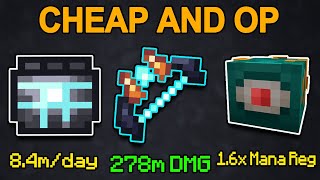 Top 5 Cheap And OP Items  Hypixel Skyblock [upl. by Adnolahs277]