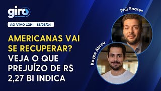 🔴 AO VIVO Americanas AMER3 vai se recuperar Veja o que mostra prejuízo de R 227 bilhões [upl. by Gervase]