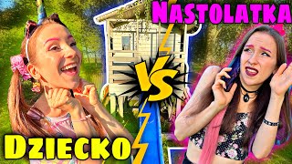 NASTOLATKA VS DZIECKO W DOMKU NA DRZEWIE✨PARODIA✨ [upl. by Eada]