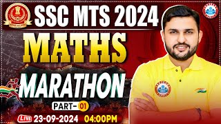 SSC MTS Maths Marathon Class 2024  SSC MTS Maths Classes 2024 By Rahul Teotia Sir [upl. by Laniger539]