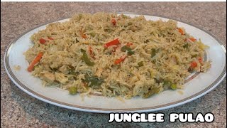 Junglee Pulao RecipeAuthentic Restaurant Style Recipe [upl. by Remmer]