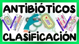 ANTIBIÓTICOS CLASIFICACIÓN Y MECANISMO DE ACCIÓN  GuiaMed [upl. by Viveca]