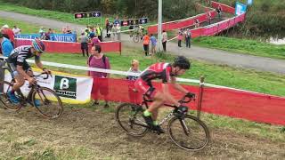 VeldrijdenCyclocross Ronde 1 Poldercross Kruibeke 14102017 Slowmotion Elite amp Beloften [upl. by Nerwal]