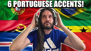 6 types of Portuguese accents MIND BLOWN [upl. by Hartley]