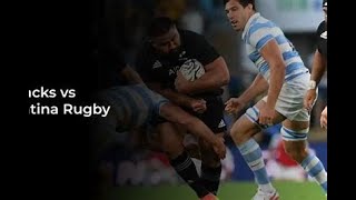 All Blacks vs Argentina Live Updates from Wellington [upl. by Maxima928]