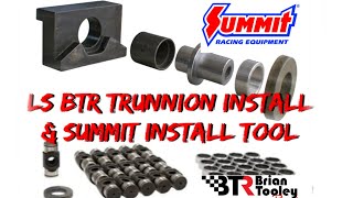 Summit Trunnion Install tool review with BTR Trunnion set on LS [upl. by Shawna192]