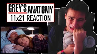 Greys Anatomy 11x21 Dereks Death — REACTION [upl. by Sophey]