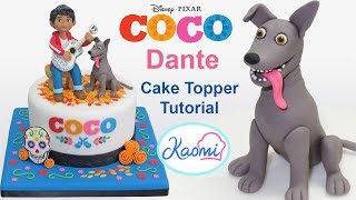 Cómo hacer a DANTE Coco Disney Pixar  Kaomi Tutoriales [upl. by Ynnohj]