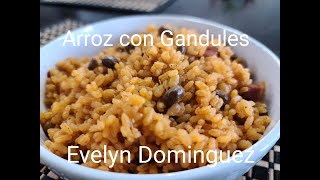 Arroz con Gandules Puerto Rican Rice with Pigeon Peas [upl. by Alemahs]