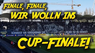 Finale Finale wir wolln ins CupFinale  SK Sturm Graz  SV Mattersburg 30 14042018 Choreo [upl. by Yoo167]