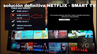 como borrar historial datos y caché de NETFLIX  SMART TV error este título no se puede reproducir [upl. by Inga947]